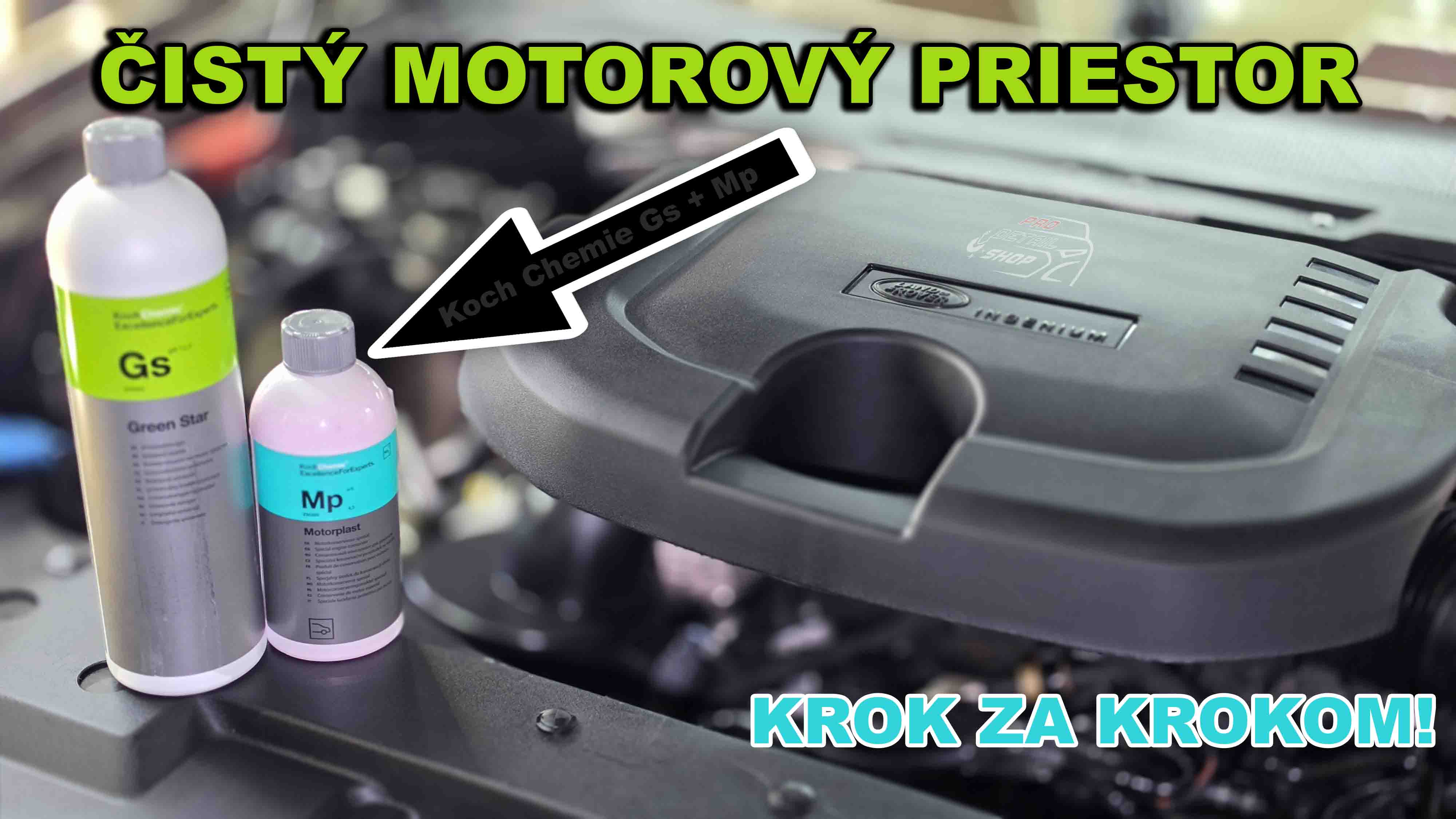 Ako si vyčistiť motor aj bez tečúcej vody?