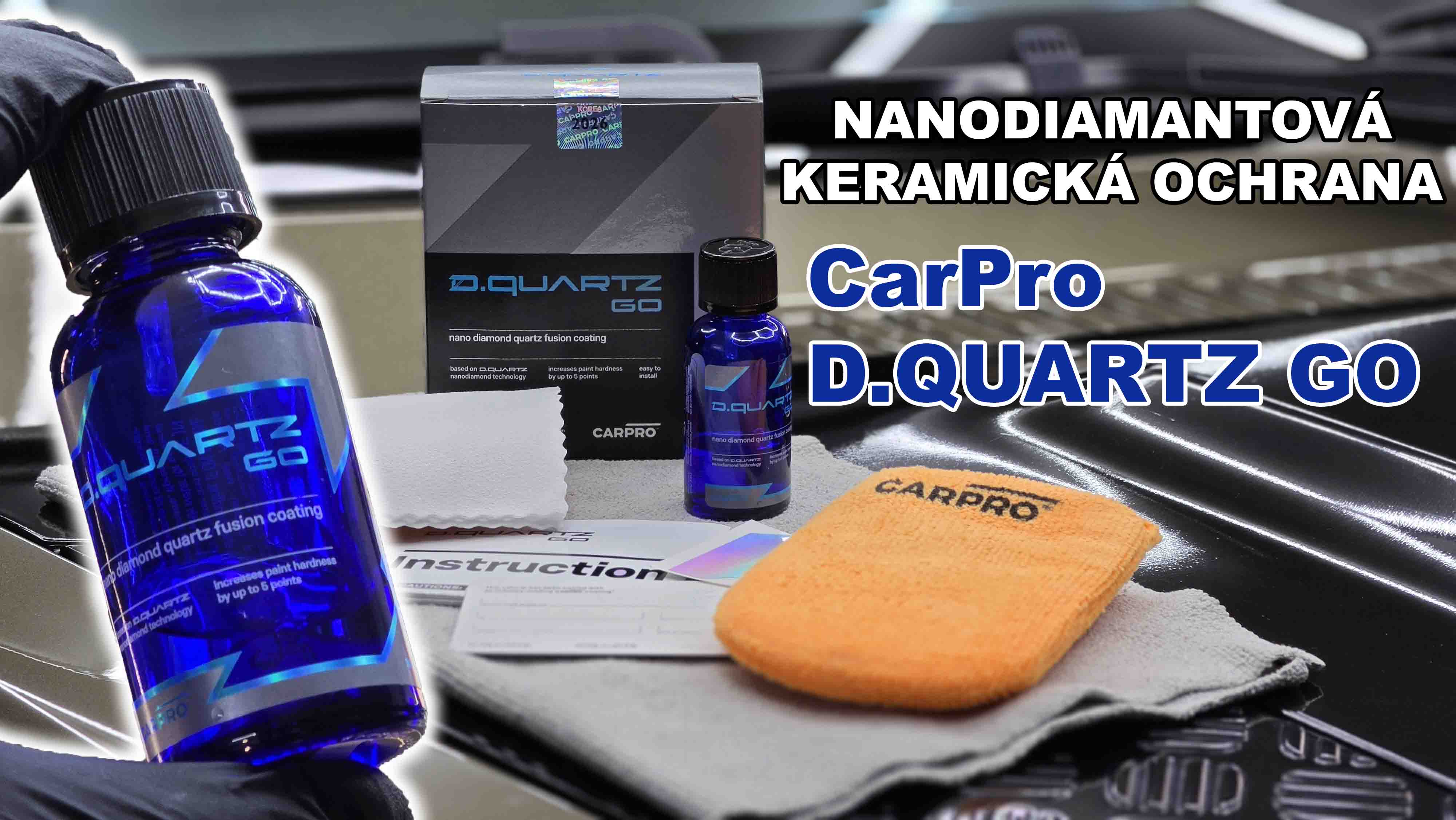 CarPro DQuartz Go: nanodiamantová keramika