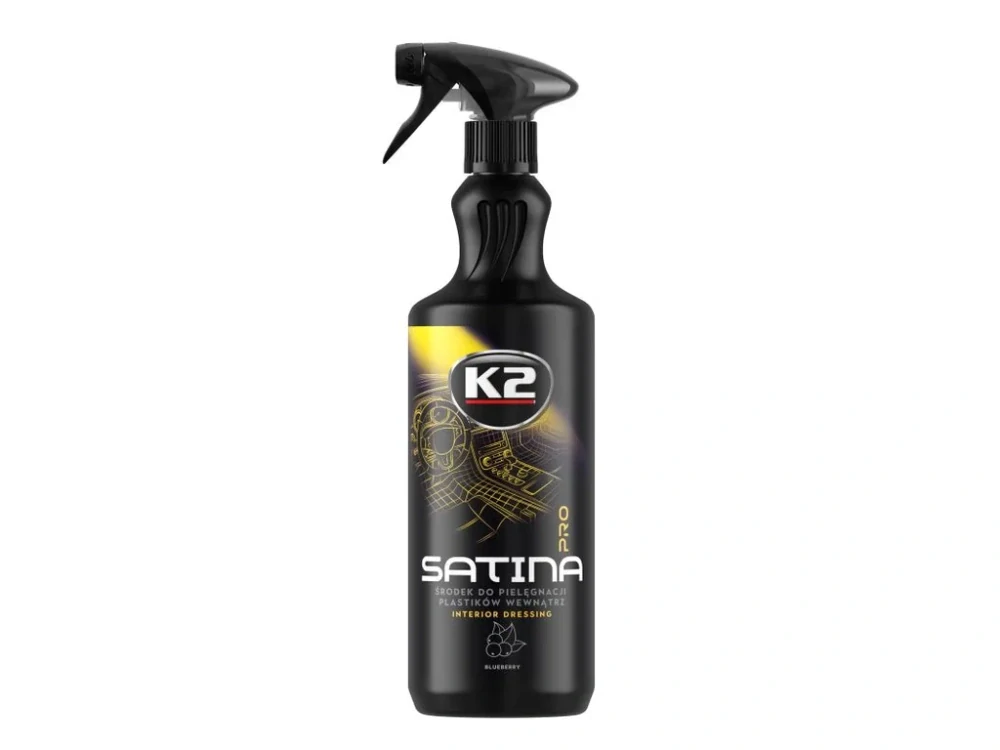 K2 Satina PRO 1L - čistenie a oživenie plastov (čučoriedka)