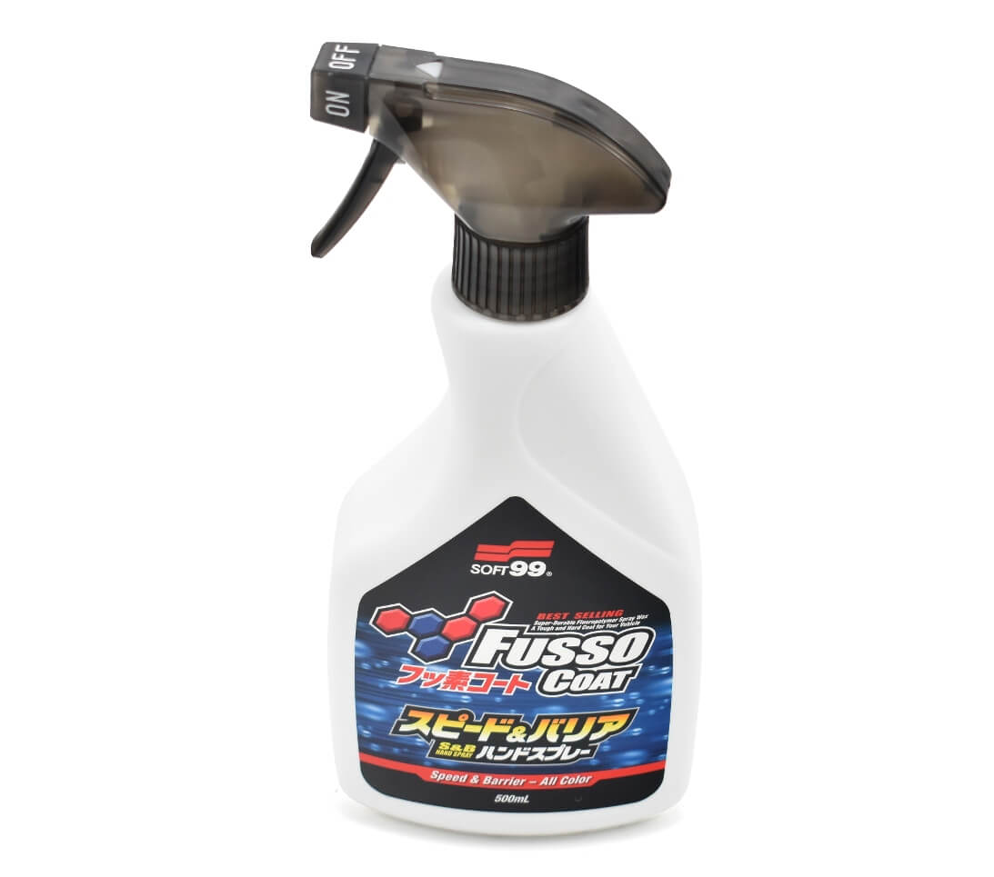 Soft99 Fusso Coat Speed & Barrier- vosk v spreji 500 ml