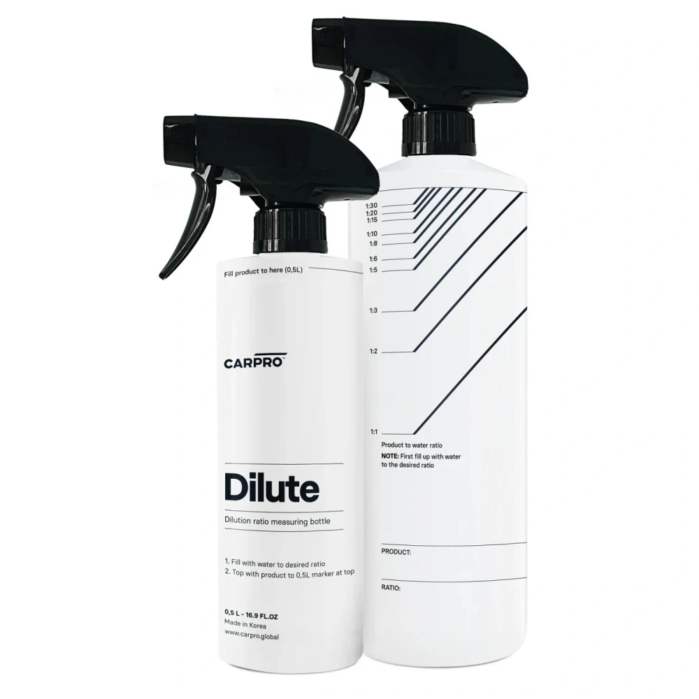 CarPro Dilute - fľaša s rozprašovačom 500 ml