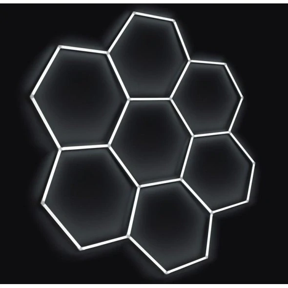 LED svetlo hexagon - 238x252 cm 4500K