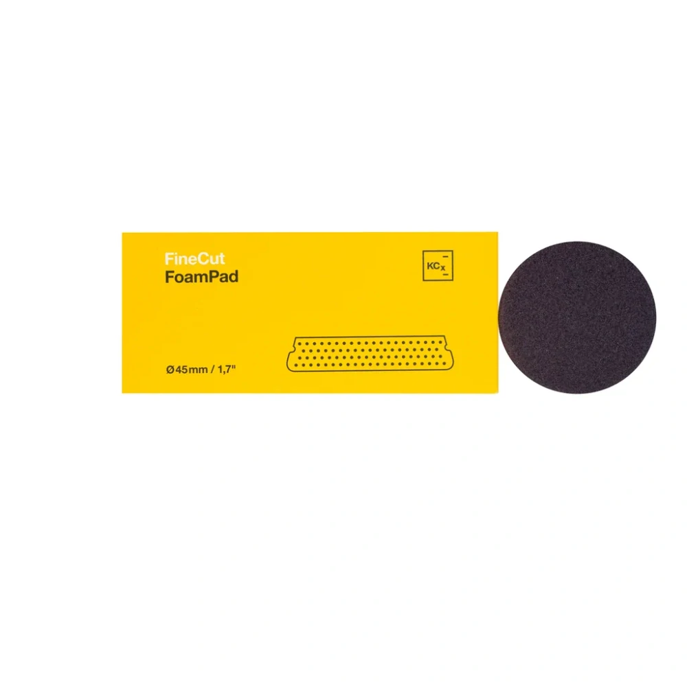 Koch Chemie Fine Cut Pad - žltý stredne rezný kotúč 45 mm