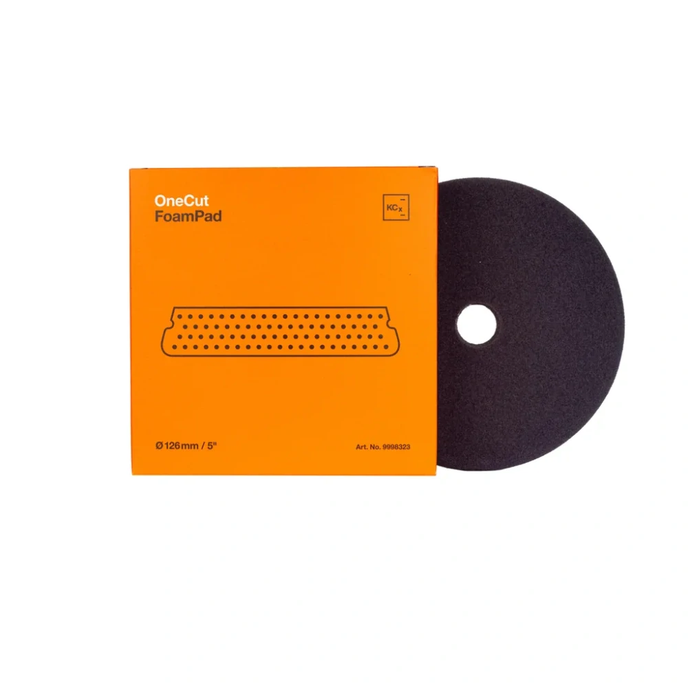 Koch Chemie One Cut Pad - oranžový jednokrokový kotúč 126 mm