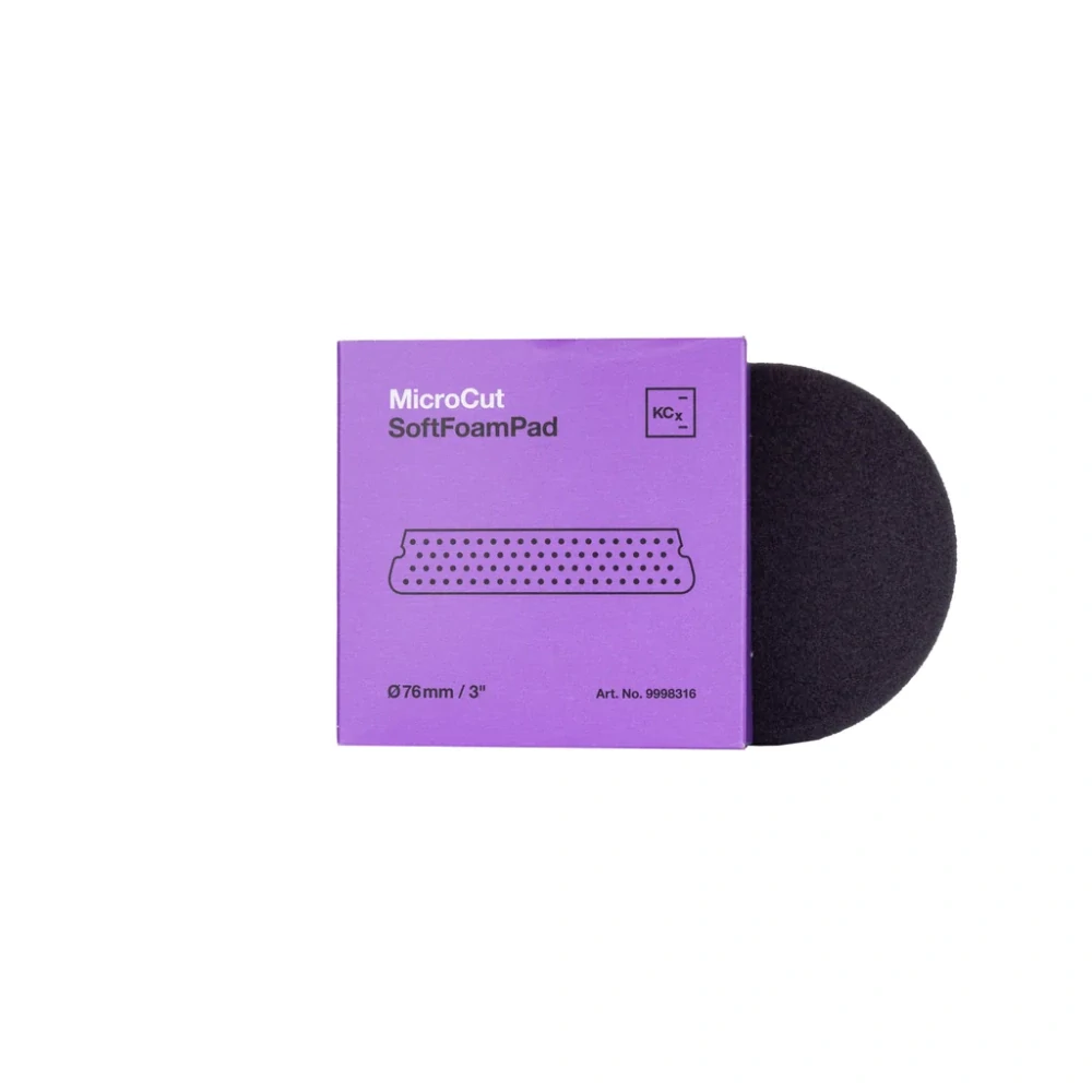 Koch Chemie Micro Cut Pad - fialový jemný kotúč 76 mm