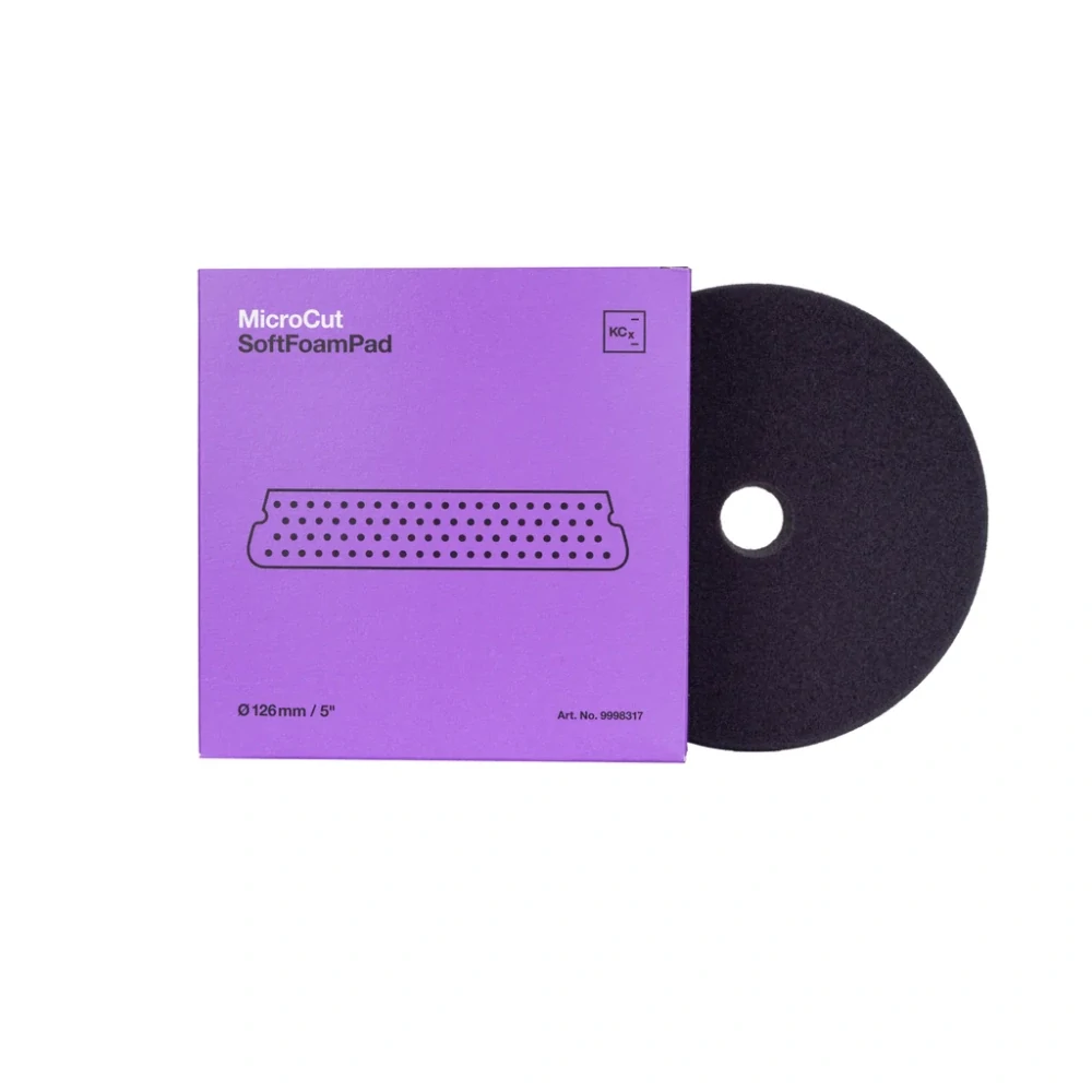 Koch Chemie Micro Cut Pad - fialový jemný kotúč 126 mm