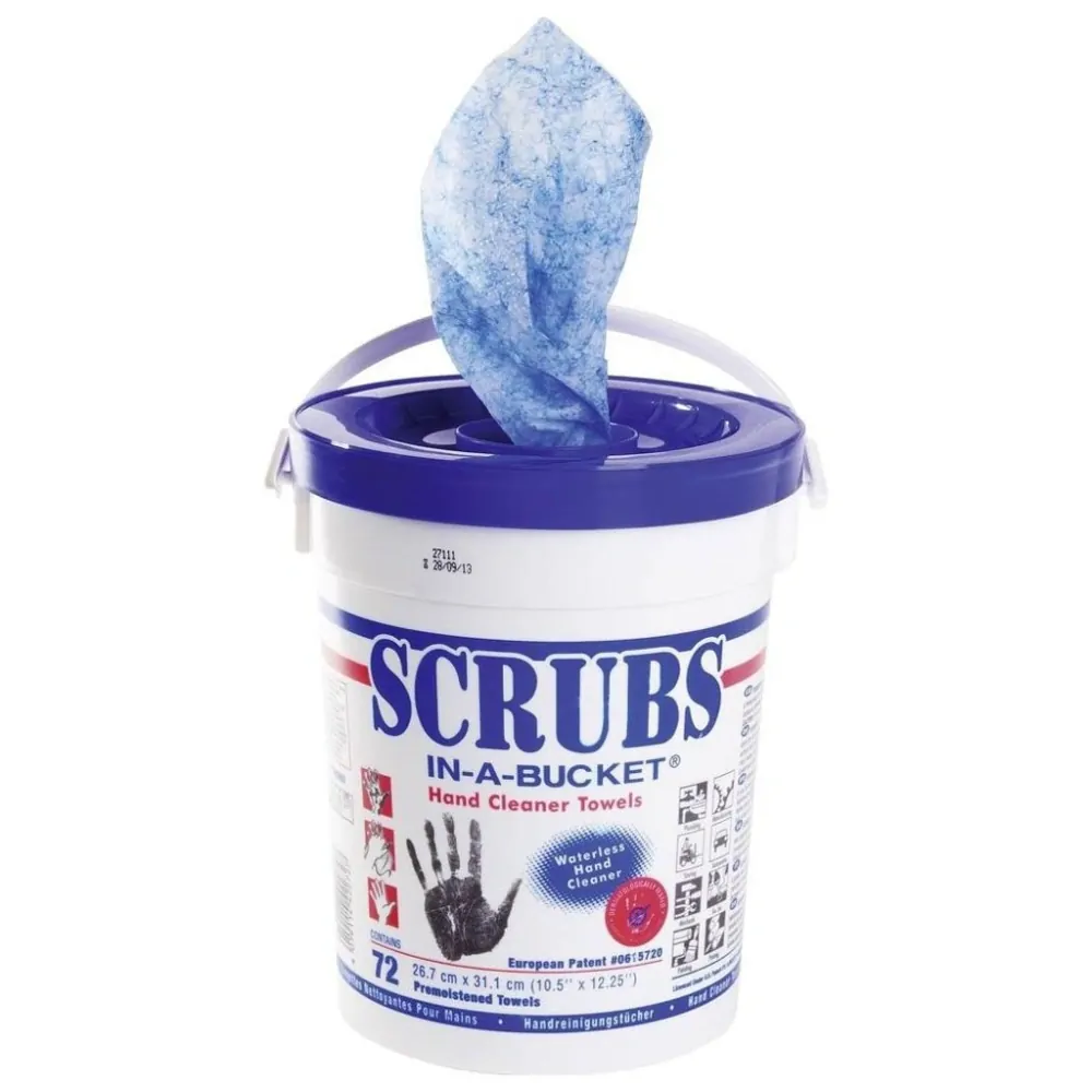Scrubs In a Bucket - vlhčené utierky 72ks