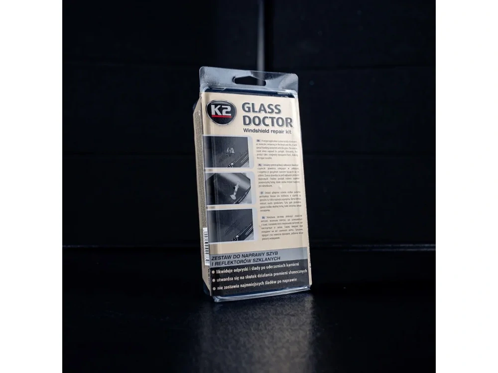 K2 Glass Doctor - sada na opravu čelného skla