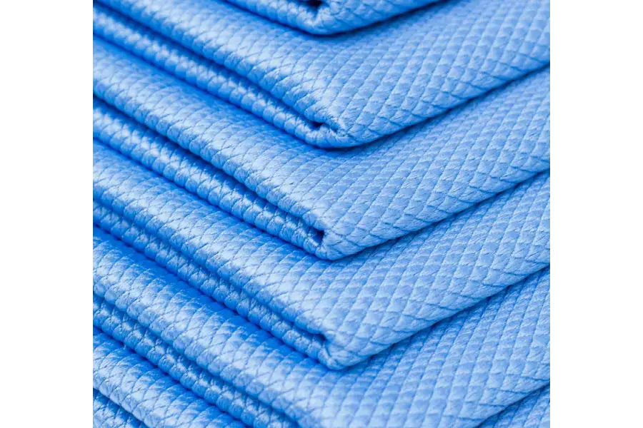 BLUE DIAMOND GLASS TOWEL 41x41 cm - mikrovláknová utierka na okná