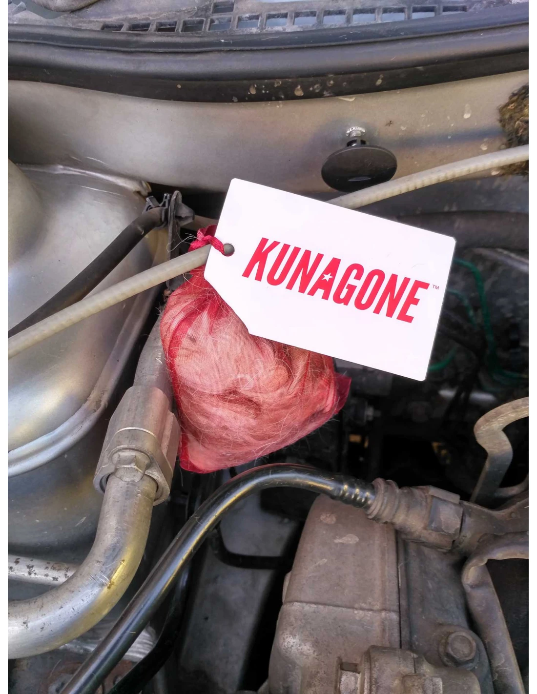 Kunagone - vrecúško na odpudzovanie zveri