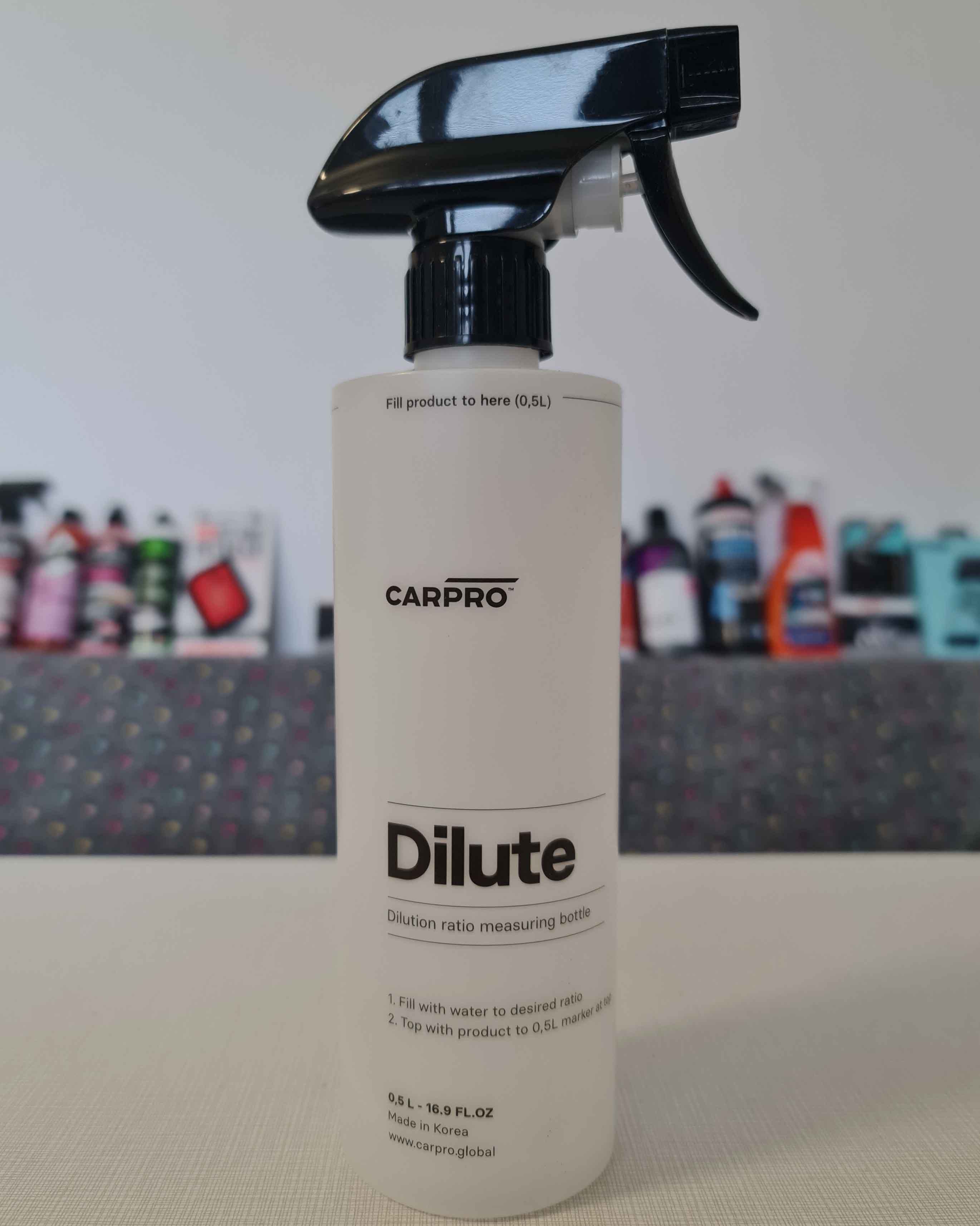 CarPro Dilute - fľaša s rozprašovačom
