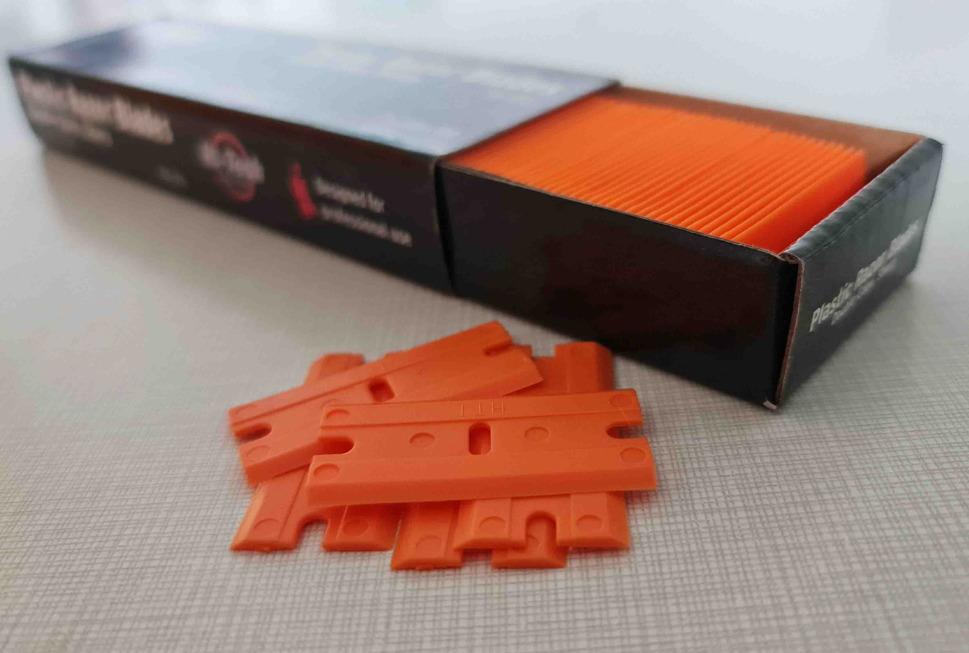 EZ Grip Plastic Razor Blades - plastové žiletky 100ks