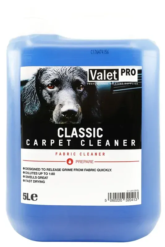 ValetPro Classic Carpet Cleaner - čistič kobercov a textilu 5l