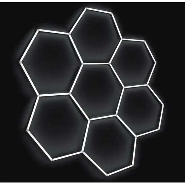 LED svetlo hexagon - 238x252 cm 6500K