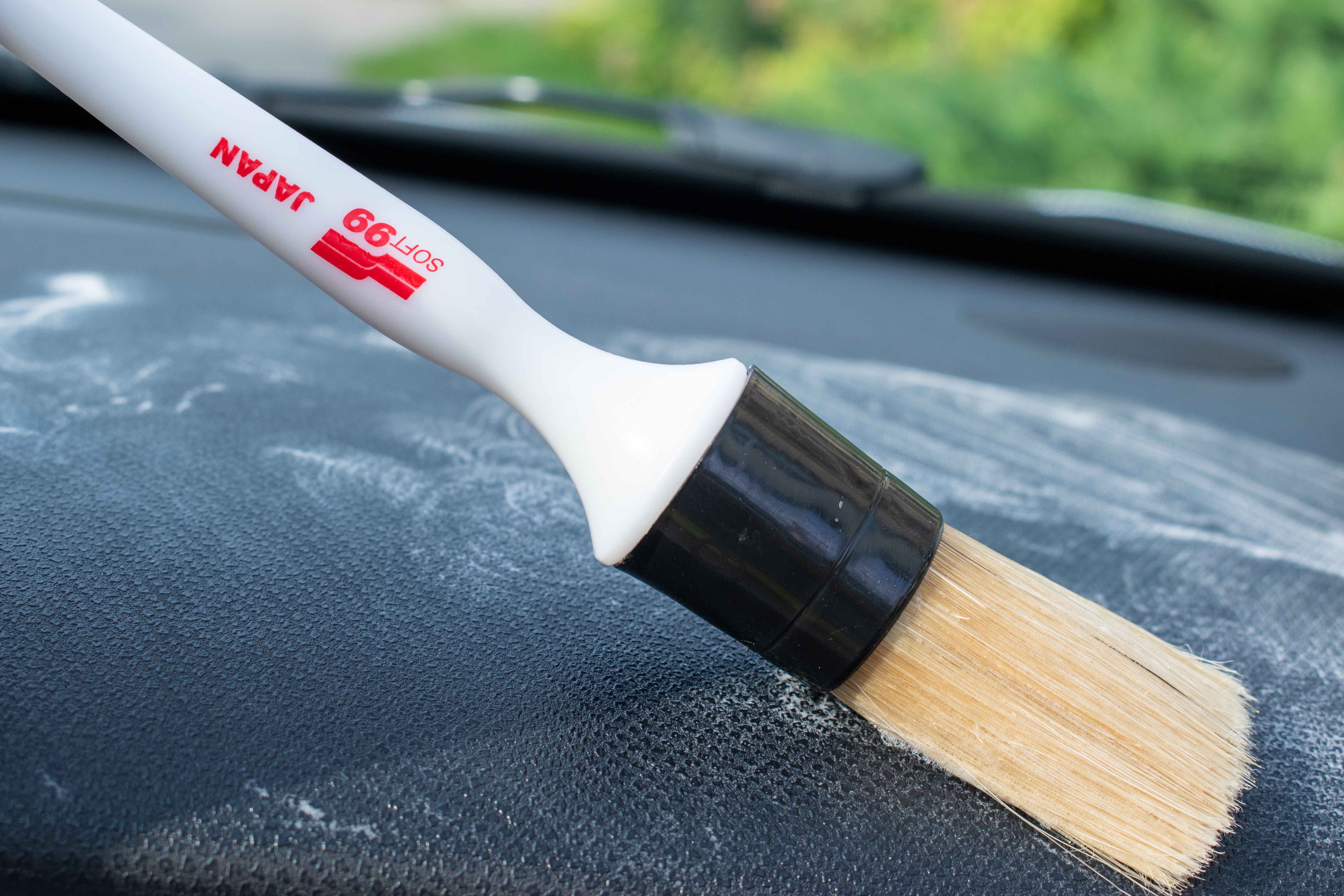 Soft99 Brush Black - štetec na exteriér/interiér 24mm