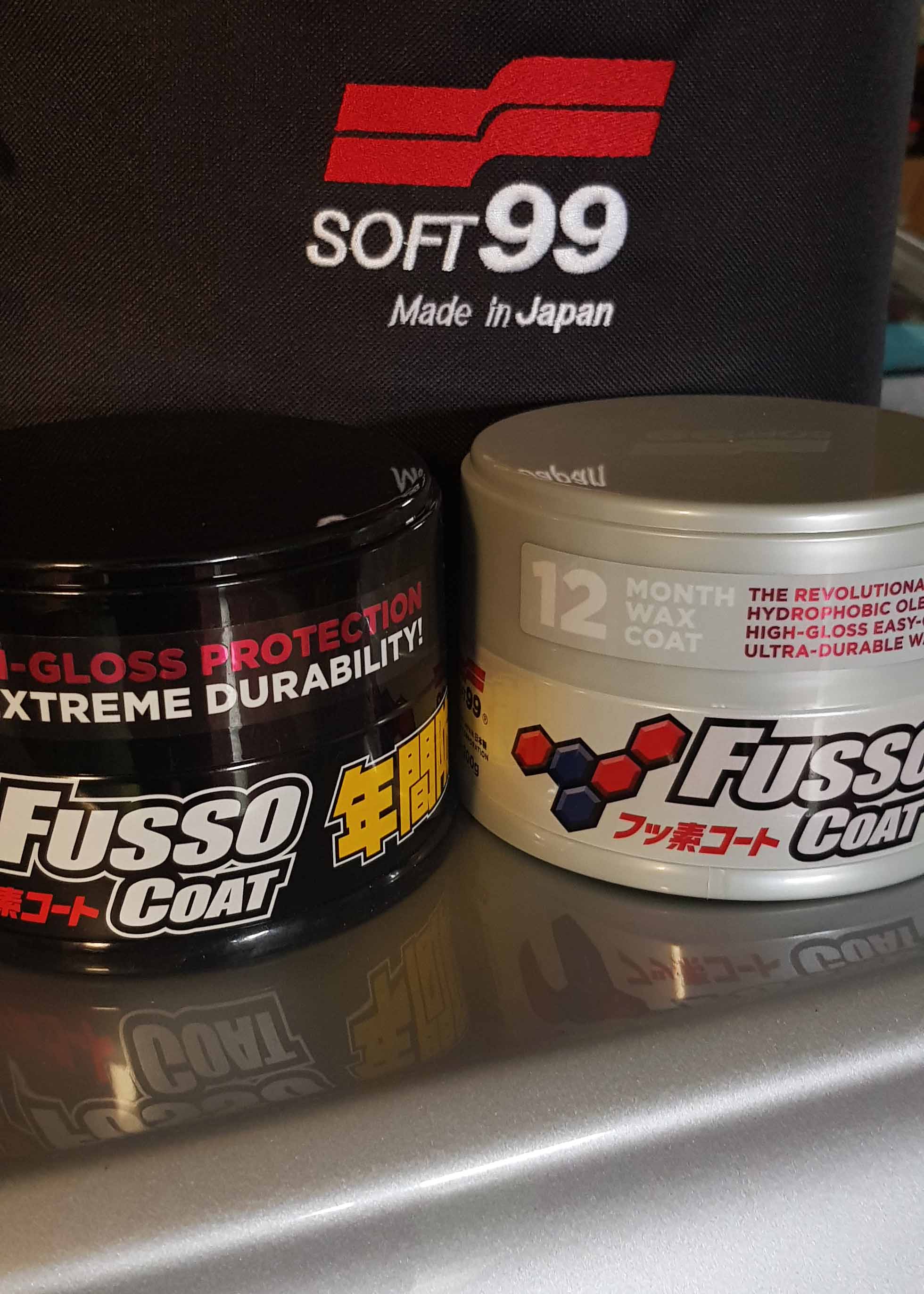 Soft99 New Fusso Coat 12 Months Wax Light- tuhý vosk