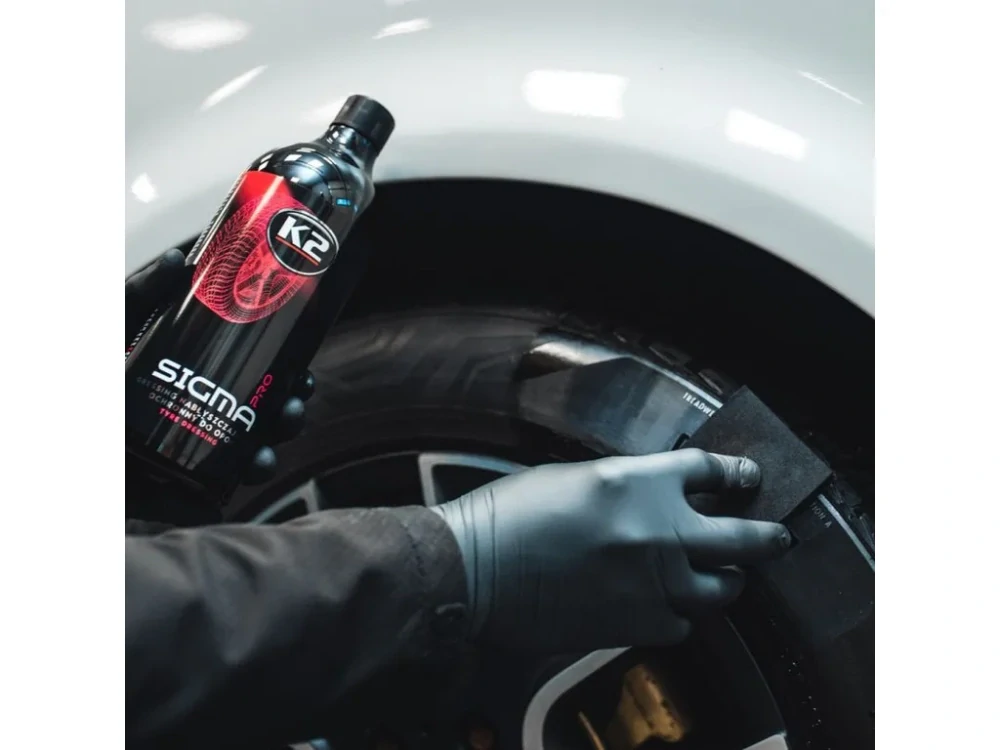 K2 Sigma PRO - gél na pneumatiky a plasty 1000 ml