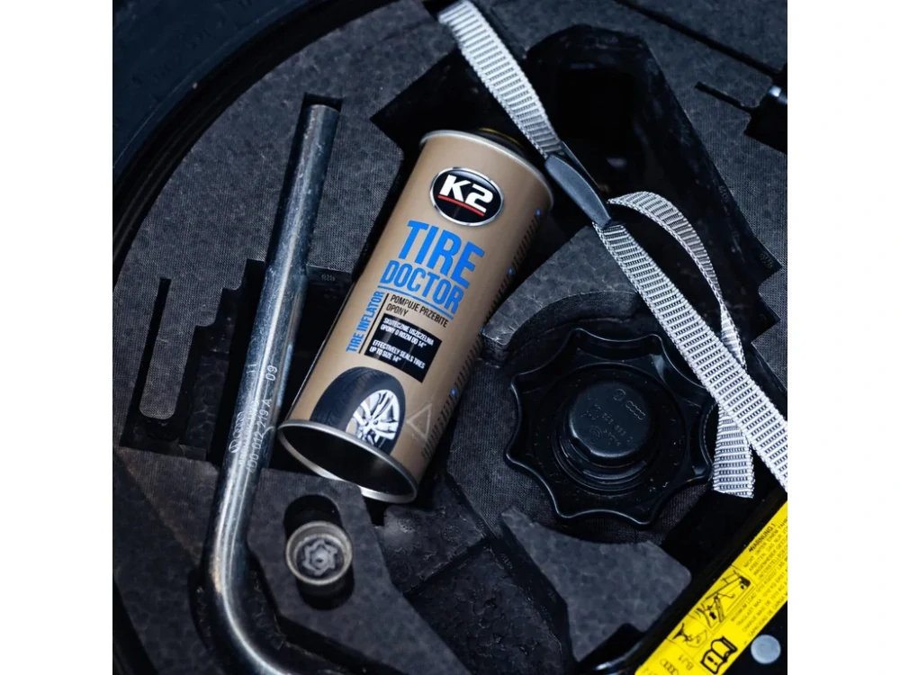 K2 Tire Doctor - rýchle a efektívne zalepenie defektu 400ml