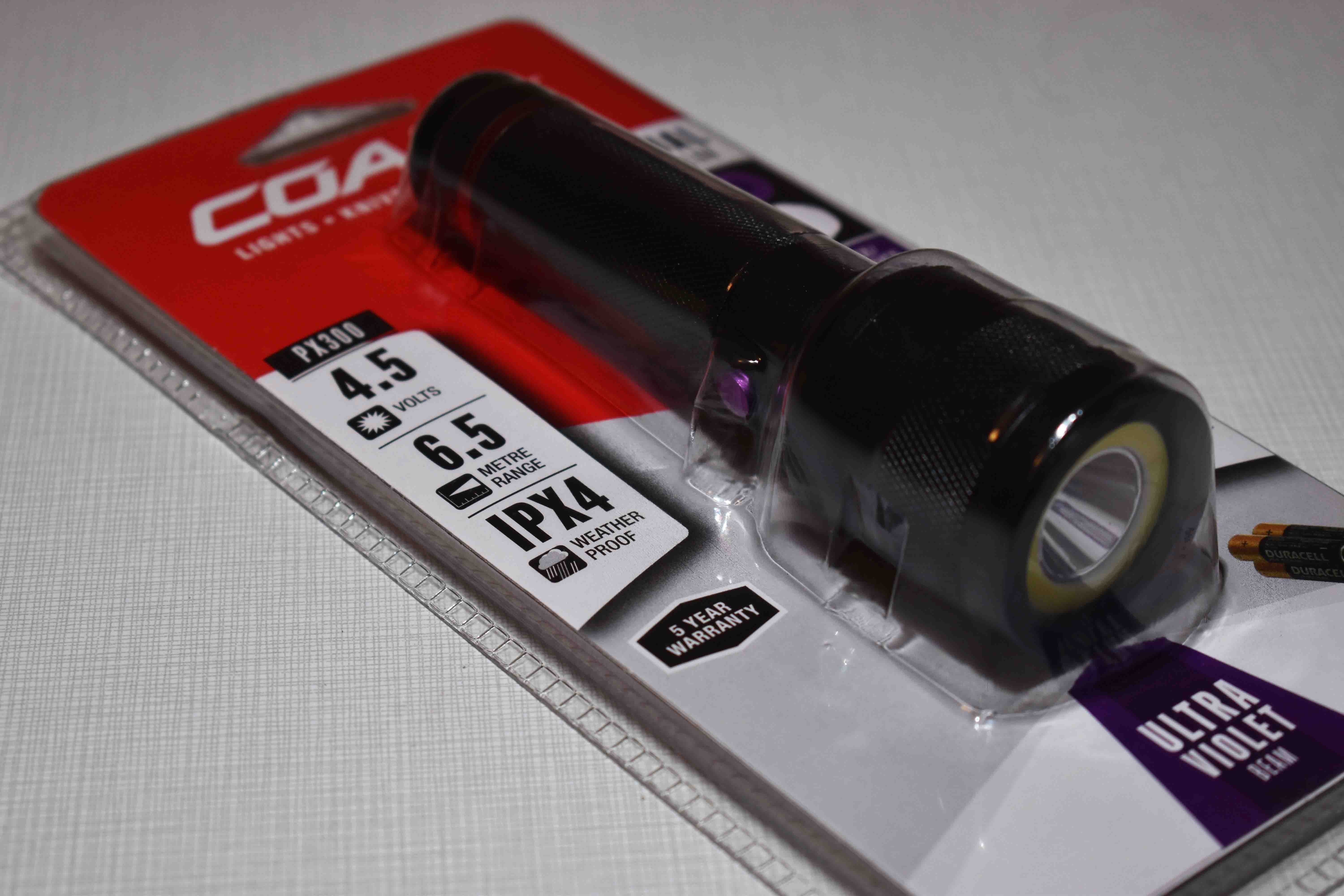 Coast PX300 UV Lampa - baterka na vytvrdnutie UV číreho laku