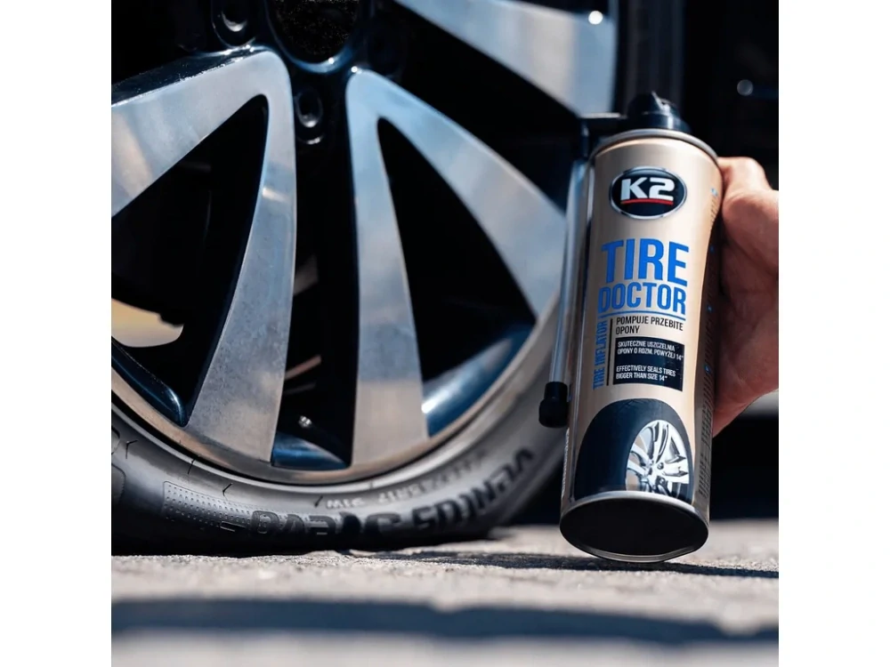 K2 Tire Doctor - rýchle a efektívne zalepenie defektu 400ml