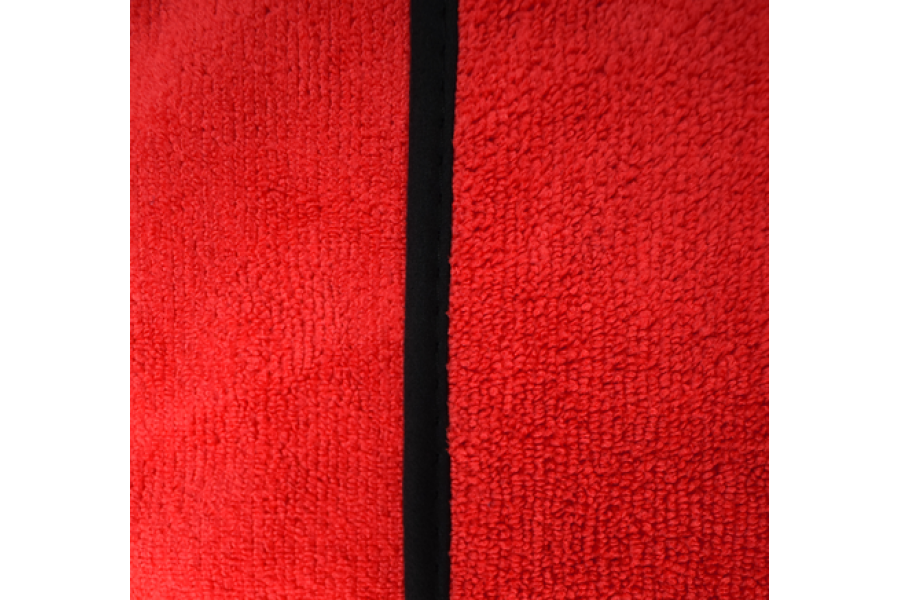 Drago Red 41x41 cm Suede Edge 70/30 Microfiber Towel- mikrovláknová utierka
