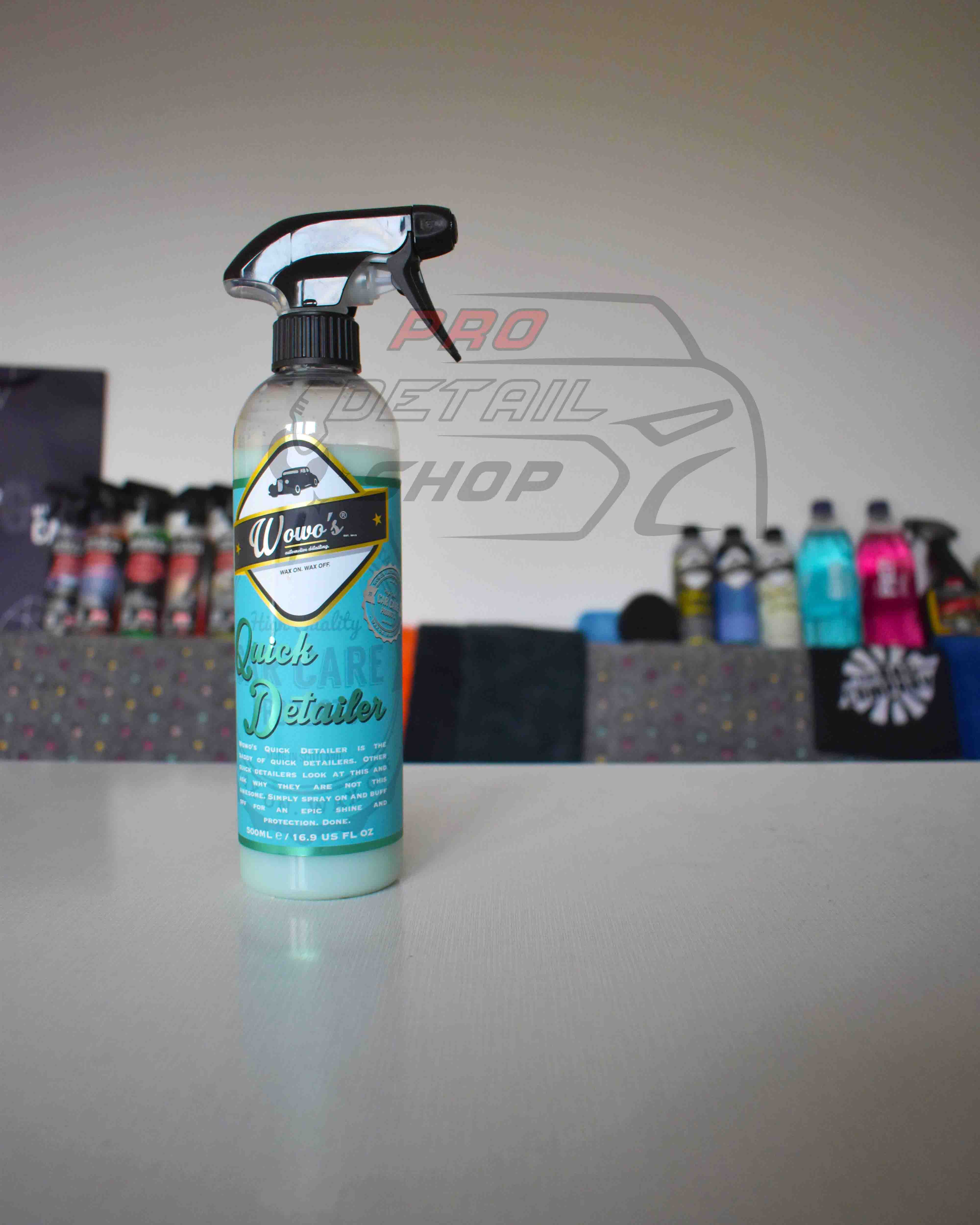 Wowo´s Quick Detailer - detailér v spreji 500 ml