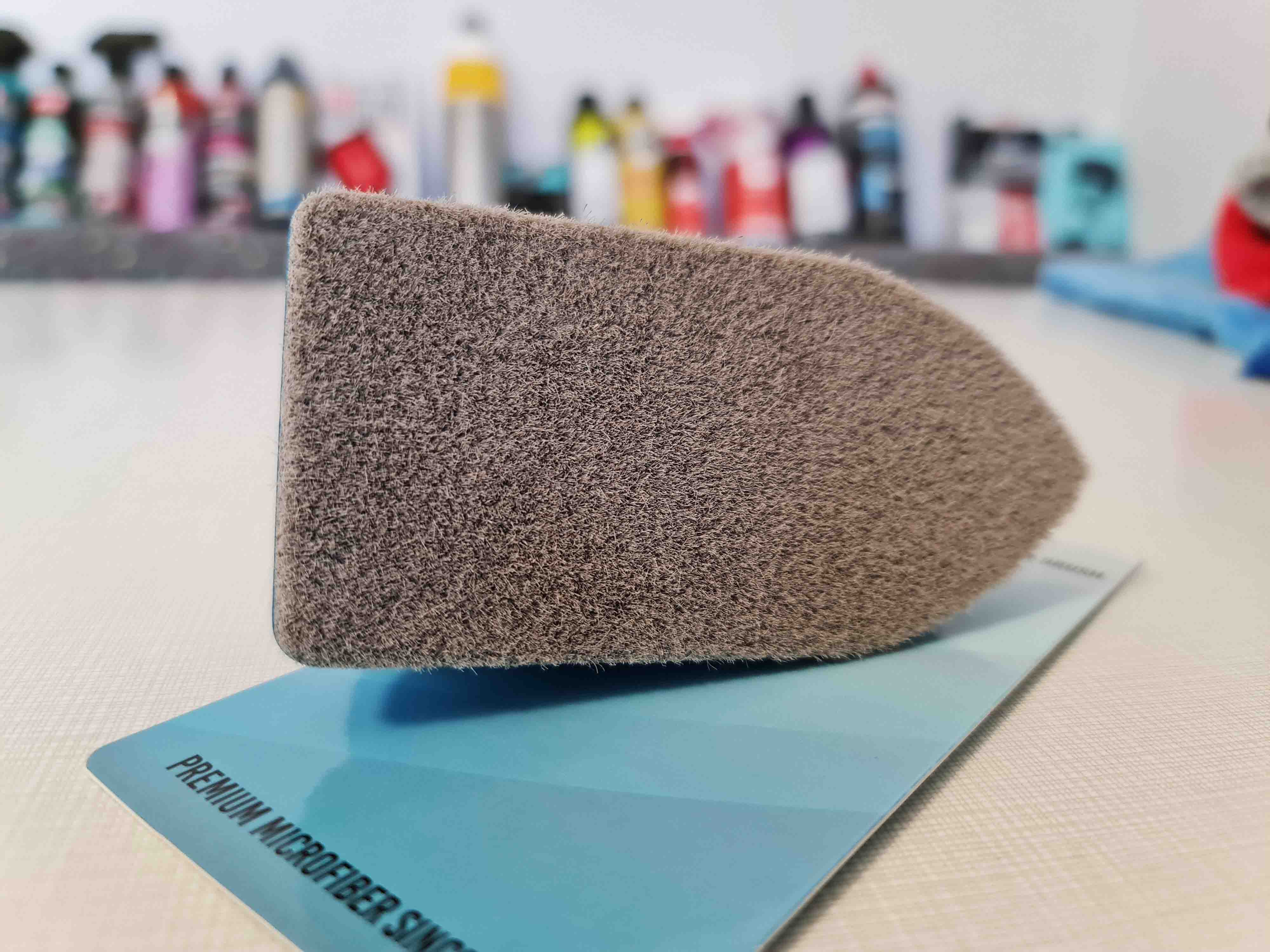 TRC Interior Scrub Brush - kefa na kožu a plasty