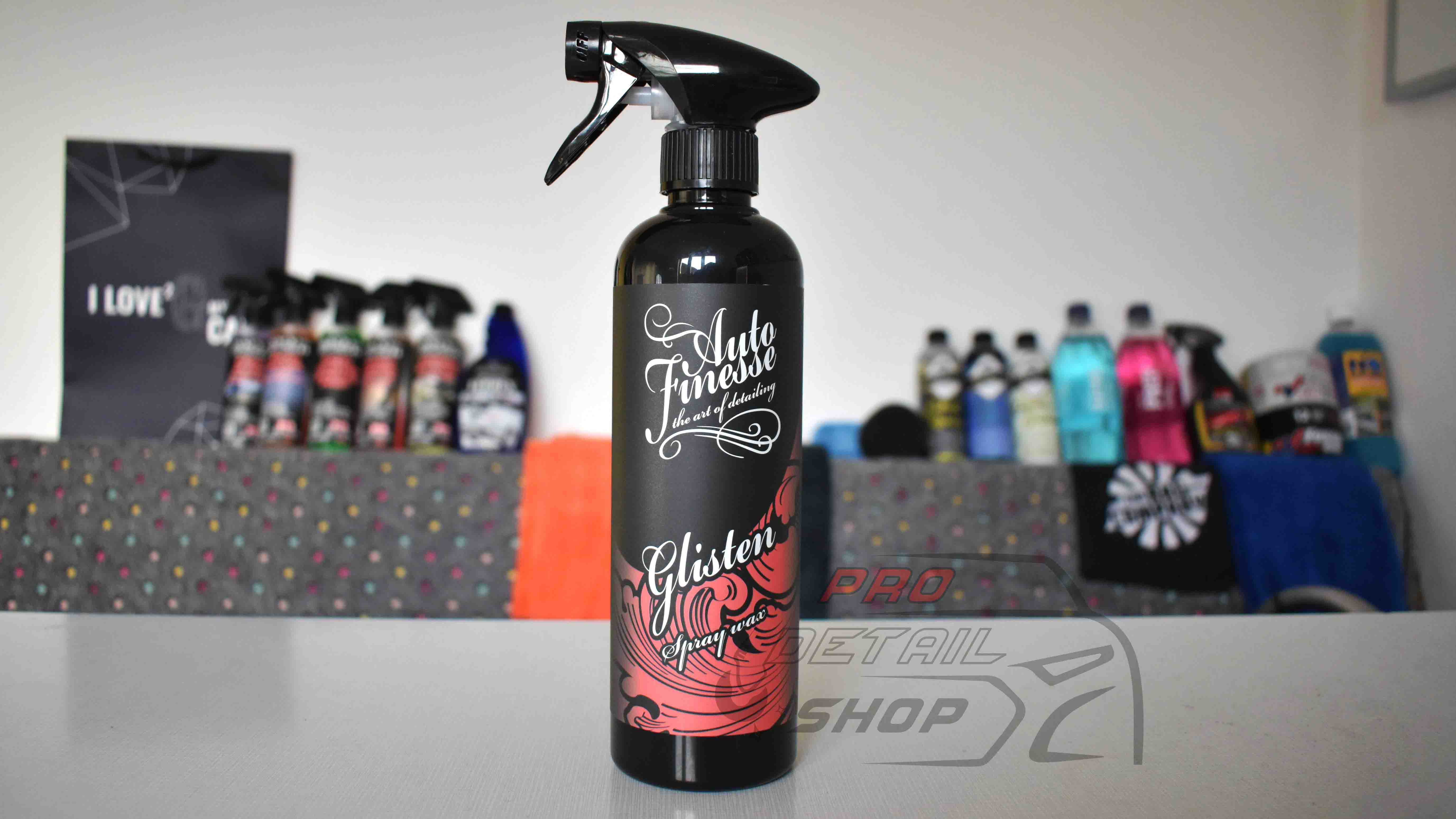 Auto Finesse Glisten- vosk v spreji 500 ml