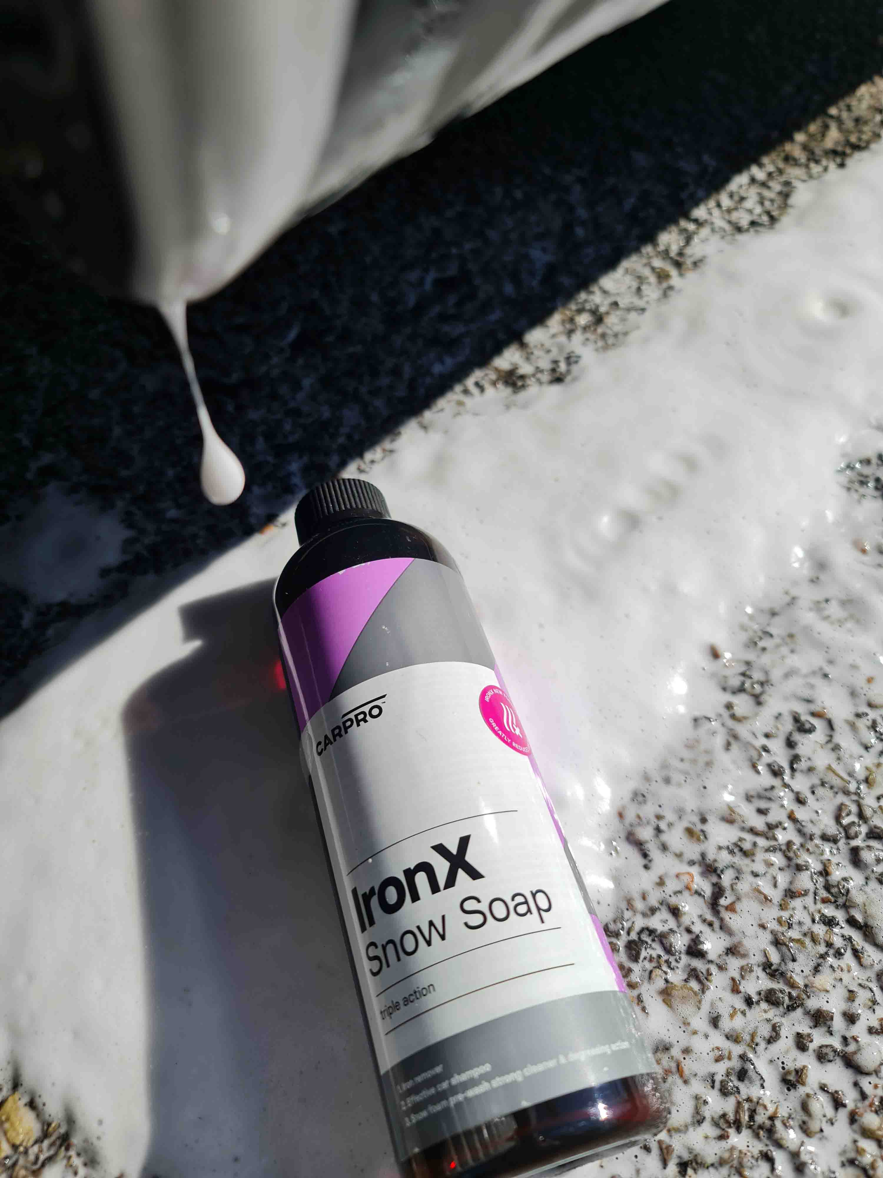 CarPro Iron X Snow Soap - dekontaminačná aktívna pena 500 ml
