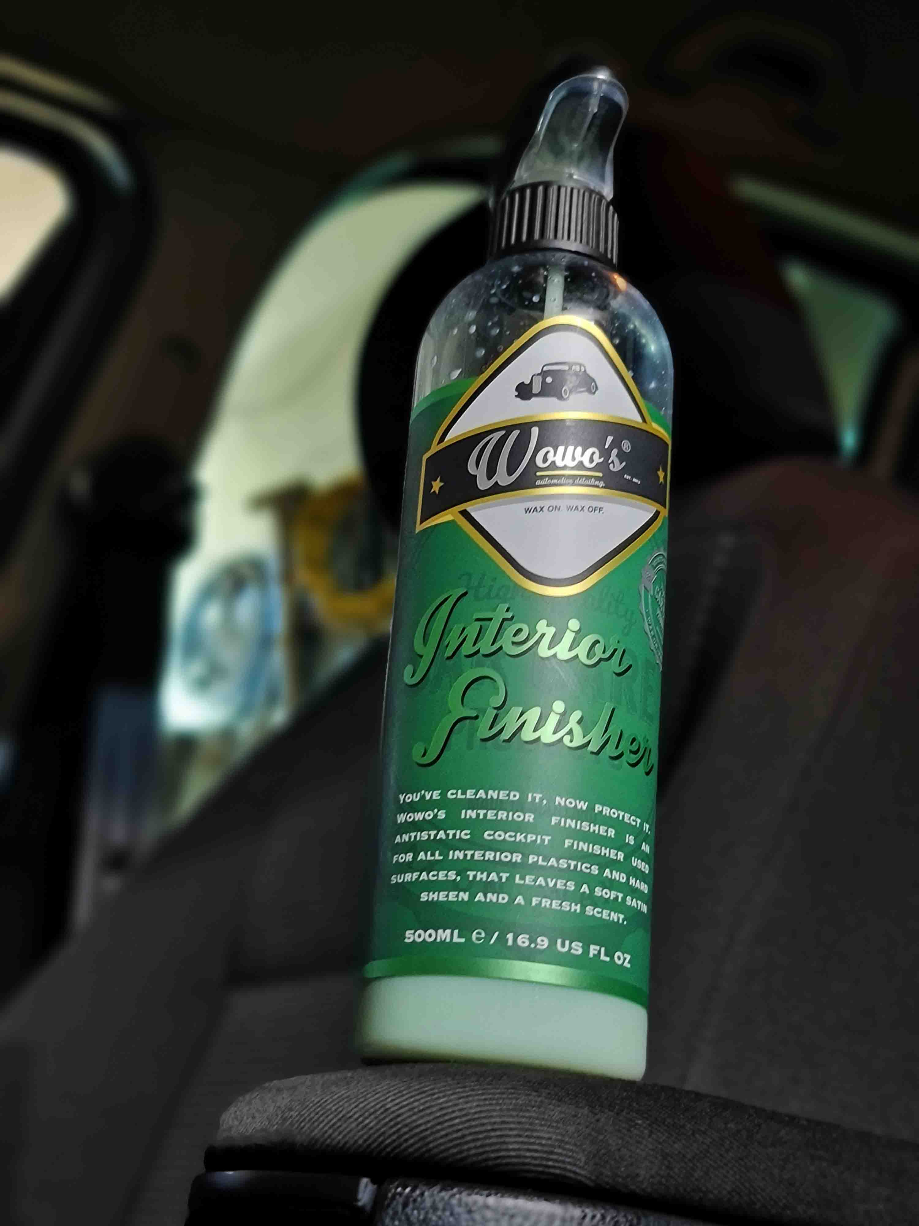 Wowo´s Interior Finisher - impregnácia a ochrana plastových povrchov 500 ml