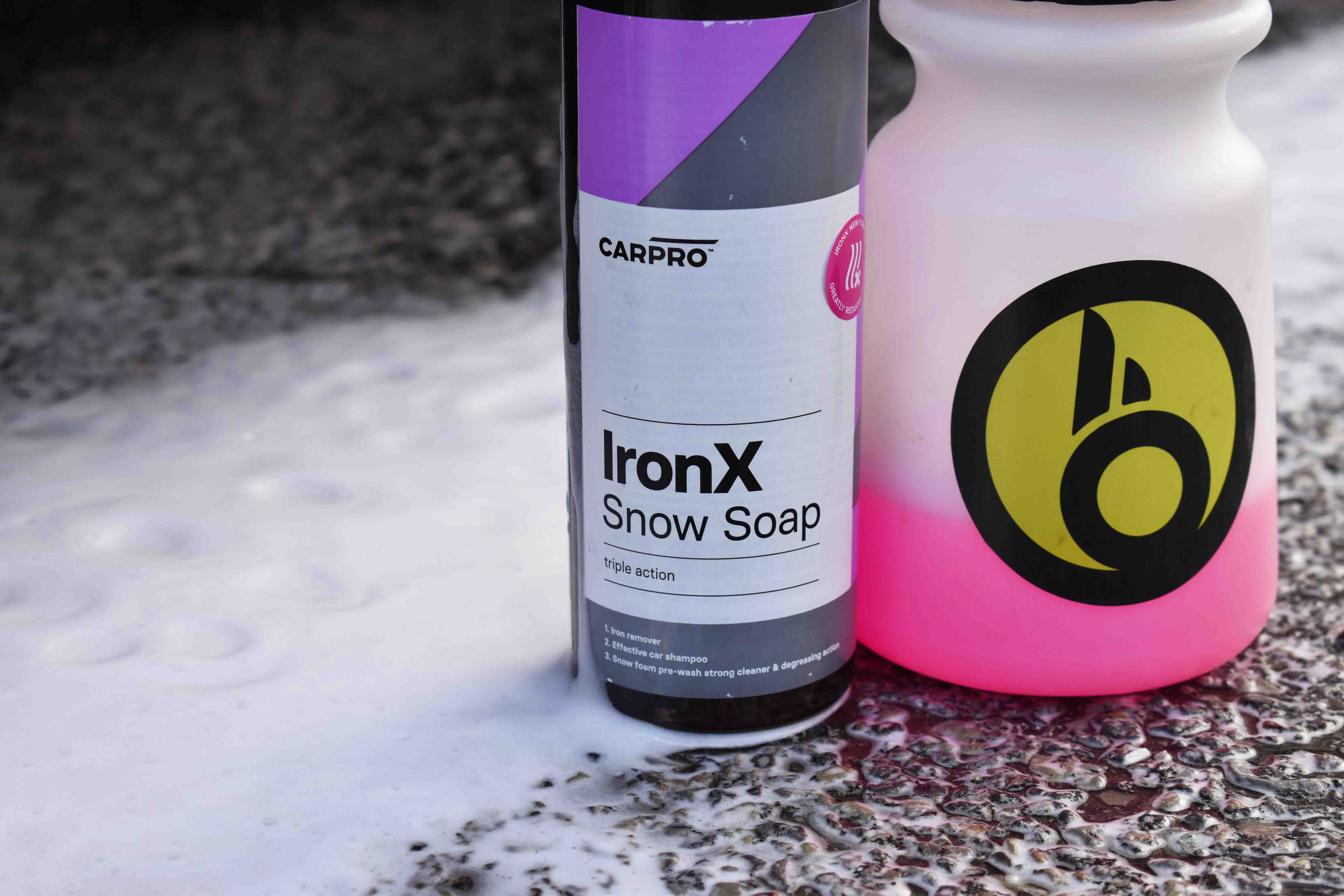 CarPro Iron X Snow Soap - dekontaminačná aktívna pena 500 ml