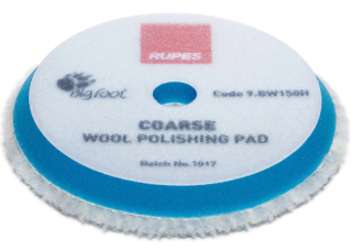 Rupes Wool Pad Coarse - modrý vlnený tvrdý kotúč