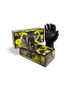 Black Mamba Nitrile Gloves L - ochranné rukavice