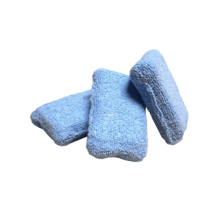 Terry Detailing Sponge Applicator - mikrovláknový aplikátor - modrá