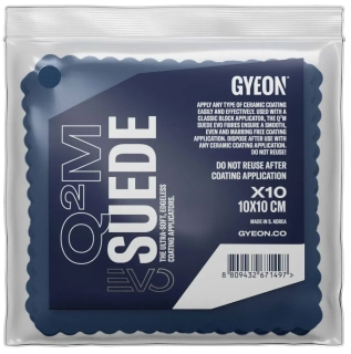 Gyeon Q2M Suede EVO - utierka na keramickú ochranu 10x10 cm