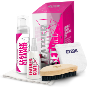 Gyeon Q2M Leather Set MILD - sada na čistenie a ochranu kože