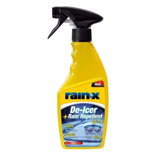 Rain-X De-Icer + Rain Repellent- rozmrazovač okien s tekutými stieračmi 500ml
